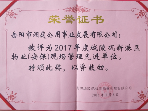 榮譽證書